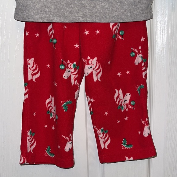 Christmas unicorn pjs - Picture 3 of 4